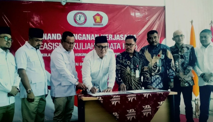 Gerindra Depok Siapkan 100 Beasiswa S1 per Tahun di STIHP Pelopor Bangsa, Biaya dari Swadaya Kader