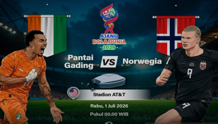 Haaland Bidik Rekor 72 Tahun, Norwegia Turun Full Strength Lawan Pantai Gading di Dallas