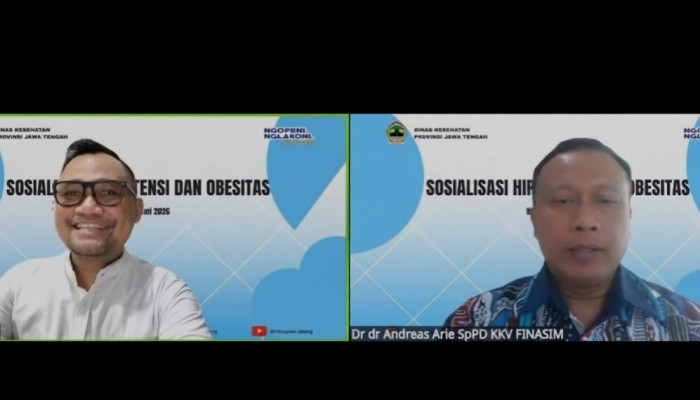 Hipertensi dan Obesitas Kian Mengancam Warga Jateng, Dinkes: Jalan Kaki Pun Sudah Cukup