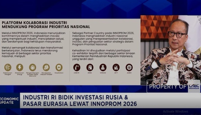 Indonesia Bawa 50 Perusahaan ke INNOPROM 2026 di Ekaterinburg, Menperin Agus Gumiwang Incar Pasar Eurasia