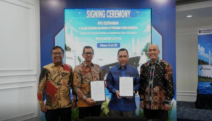 KPB dan PTK Teken MoU Pengelolaan SPM 320.000 DWT di Balikpapan untuk Pasok Kilang RDMP