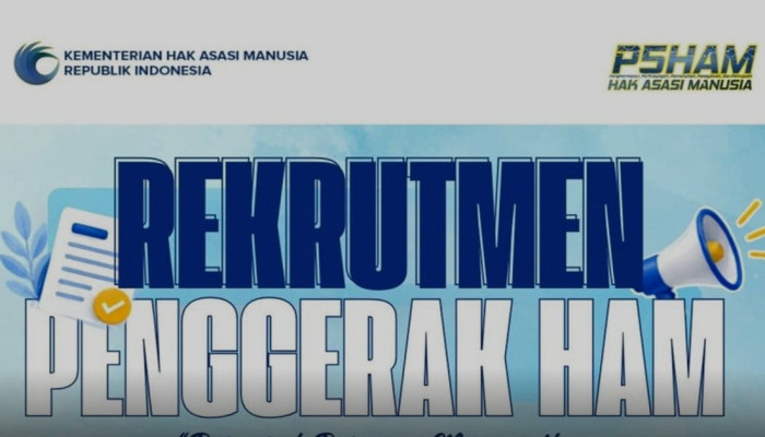 Kuota 200 Orang, Rekrutmen Penggerak HAM 2026 Kemenham Diperpanjang