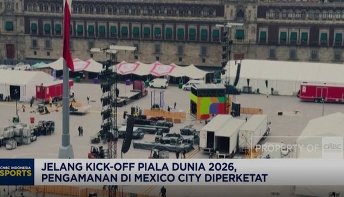 Mexico City Perketat Pengamanan Jelang Kick-Off Piala Dunia 2026 pada 11 Juni