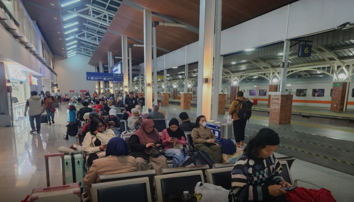 Okupansi 122 Persen, KAI Daop 2 Bandung Angkut 77.907 Penumpang Selama Libur Tahun Baru Islam