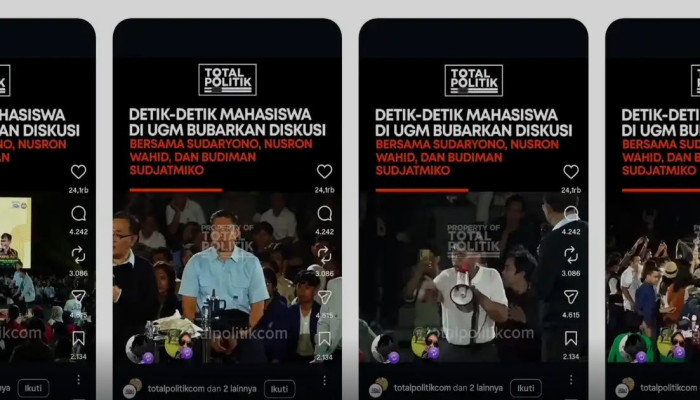 PDIP: Diskusi Budiman Sudjatmiko di UGM Sejak Awal Berpotensi Ricuh, Waktu dan Tempat Dinilai Tidak Tepat