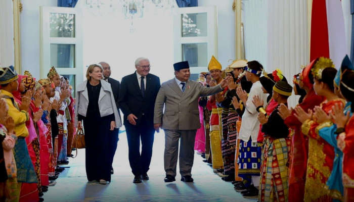 Prabowo Sambut Presiden Jerman Steinmeier di Istana Negara, Dua Negara Perkuat Kemitraan Strategis
